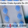 Gelée Orale Apcalis Sx 20 21